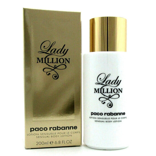Paco Rabanne Lady Million / Paco Rabanne Body Lotion 6.8 oz (200 ml) (W) - Luxurious Fragrance Available Online in Hong Kong & China