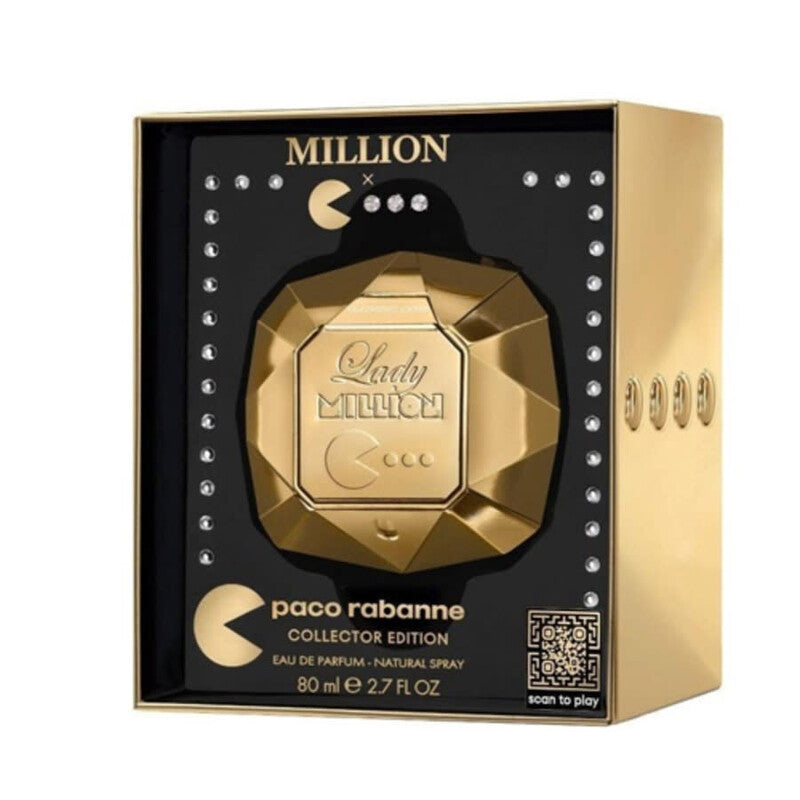 Paco Rabanne Lady Million / Paco Rabanne EDP Spray Pacman Limited Edition 2.7 oz (80 ml) (w) (Wholesale) - Luxurious Fragrance Available Online in Hong Kong & China