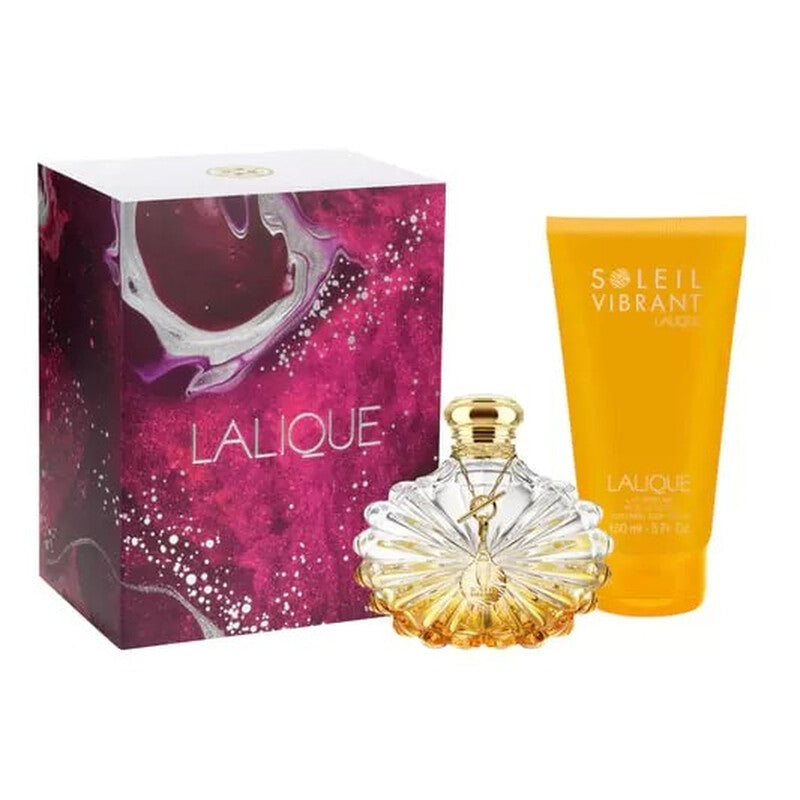 Lalique Ladies Soleil Vibrant Gift Set Fragrances - Luxurious Fragrance Available Online in Hong Kong & China
