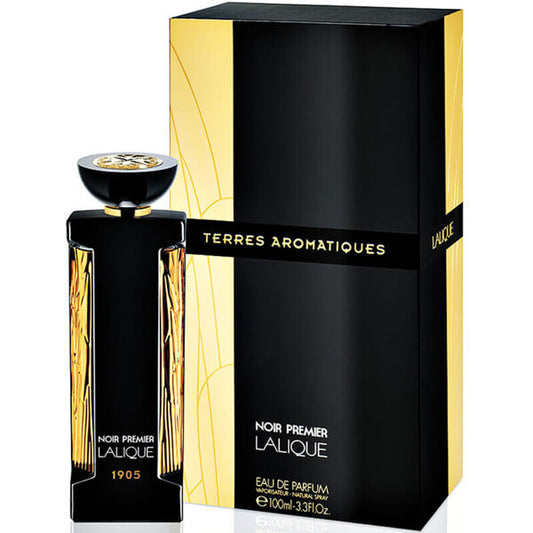 Lalique Unisex Noir Premier Terres Aromatiques EDP Spray 3.3 oz (Tester) Fragrances - Luxurious Fragrance Available Online in Hong Kong & China