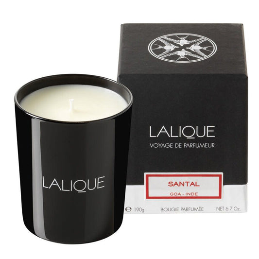 Lalique Unisex Santal Goa Inde Scented Candle Fragrances - Luxurious Fragrance Available Online in Hong Kong & China