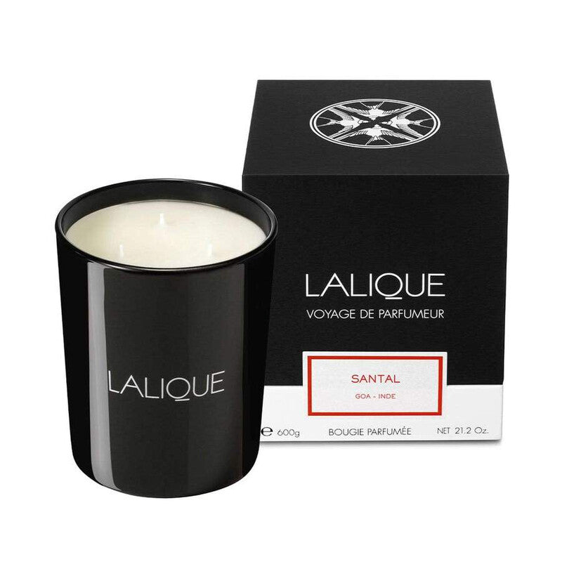 Lalique Unisex Santal Goa Scented Candle 21 oz Fragrances - Luxurious Fragrance Available Online in Hong Kong & China