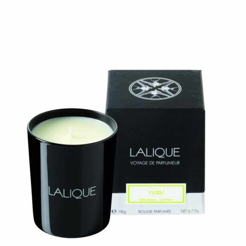Lalique Unisex Yuzu Scented Candle 6.7 oz Fragrances - Luxurious Fragrance Available Online in Hong Kong & China