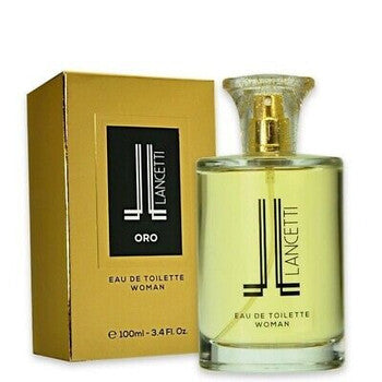 Lancetti Ladies Oro Woman EDT 3.4 oz Fragrances (Wholesale) - Luxurious Fragrance Available Online in Hong Kong & China