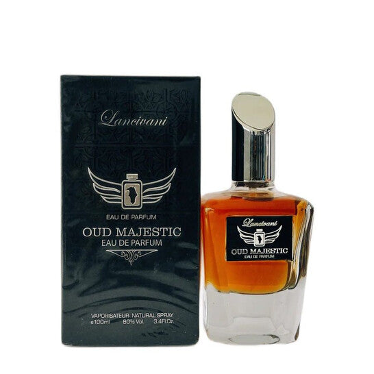 Lancivani Unisex Oud Majestic EDP Spray 3.3 oz Fragrances (Wholesale) - Luxurious Fragrance Available Online in Hong Kong & China