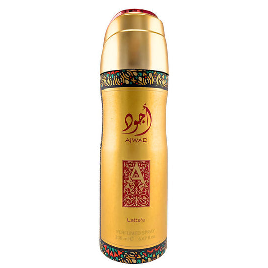 Lattafa Unisex Ajwad Deodorant Spray 6.7 oz Fragrances (Wholesale) - Luxurious Fragrance Available Online in Hong Kong & China