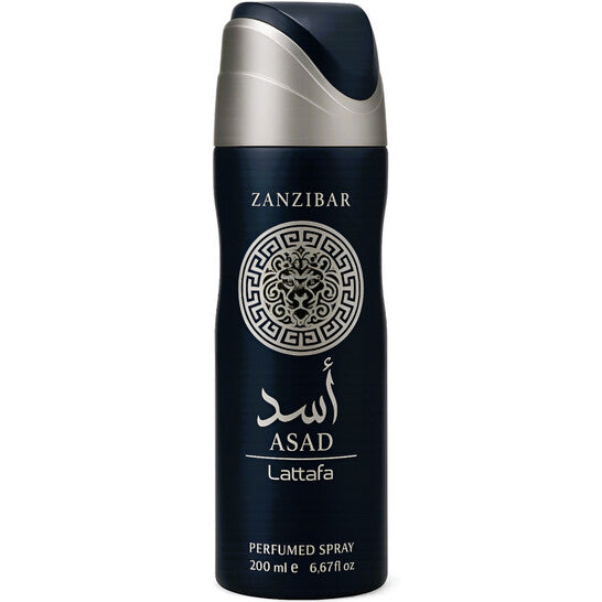 Lattafa Men's Asad Zanzibar Deodorant Spray 6.67 oz Fragrances - Luxurious Fragrance Available Online in Hong Kong & China