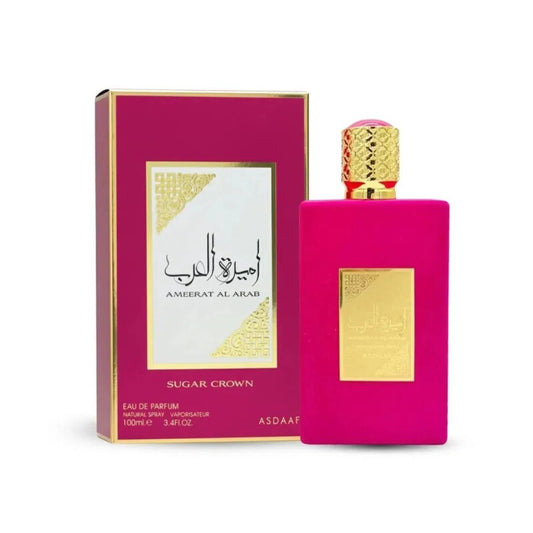 Lattafa Ladies Ameerat Al Arab Sugar Crown EDP Spray 3.4 oz Fragrances (Wholesale) - Luxurious Fragrance Available Online in Hong Kong & China