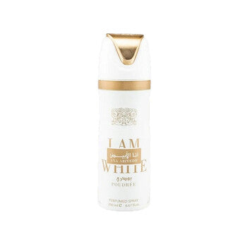 Lattafa Ladies Ana Abiyedh I Am White Poudree Perfumed Body Spray 6.7 oz - Luxurious Fragrance Available Online in Hong Kong & China