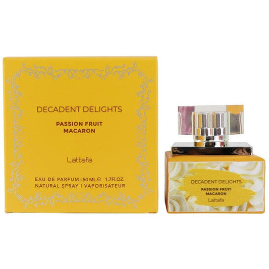 Lattafa Ladies Decadent Delights Passion Fruit EDP Spray 1.7 oz Fragrances (Wholesale) - Luxurious Fragrance Available Online in Hong Kong & China