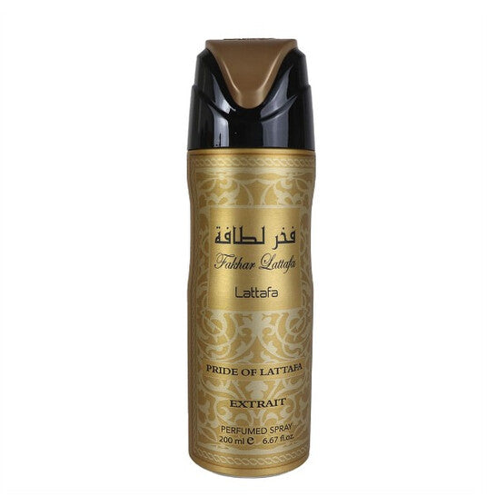 Lattafa Ladies Fakhar Deodorant Spray Fragrances - Luxurious Fragrance Available Online in Hong Kong & China