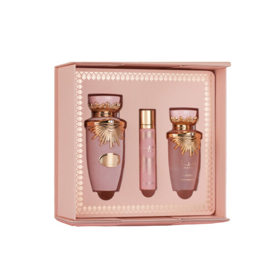 Lattafa Ladies Haya 3pcs EDP Gift Set Fragrances - Luxurious Fragrance Available Online in Hong Kong & China