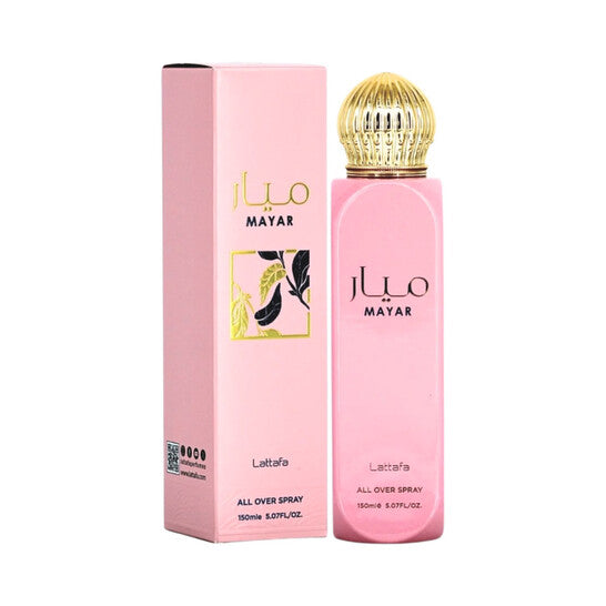 Lattafa Ladies Mayar Body Spray 5.07 oz - Luxurious Fragrance Available Online in Hong Kong & China