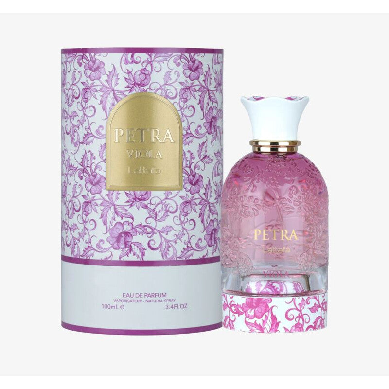 Lattafa Ladies Petra Viola EDP Spray 3.4 oz Fragrances - Luxurious Fragrance Available Online in Hong Kong & China