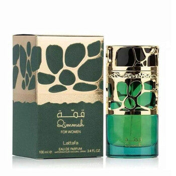 Lattafa Ladies Qimmah EDP Spray 3.4 oz - Luxurious Fragrance Available Online in Hong Kong & China