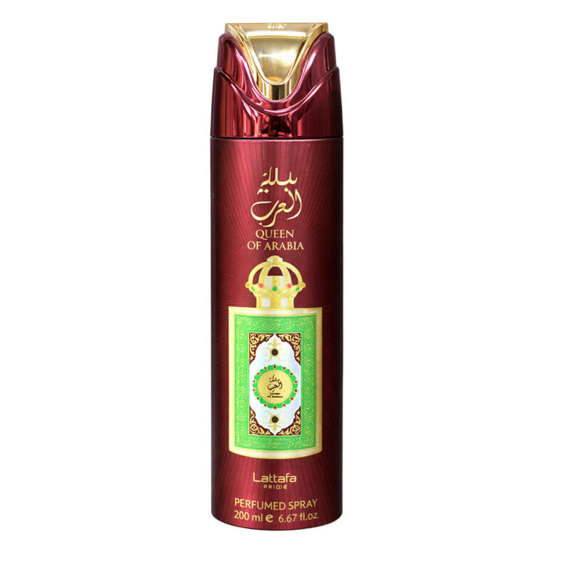 Lattafa Ladies Queen Of Arabia Deodorant Body Spray Spray 6.7 oz Fragrances - Luxurious Fragrance Available Online in Hong Kong & China