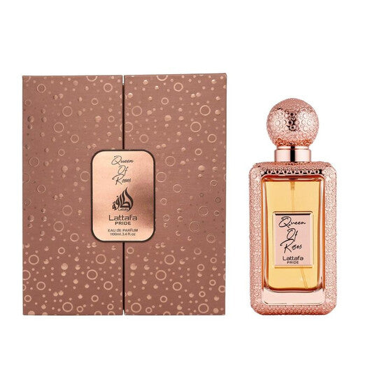 Lattafa Ladies Queen Of Roses EDP 3.4 oz Fragrances (Wholesale) - Luxurious Fragrance Available Online in Hong Kong & China