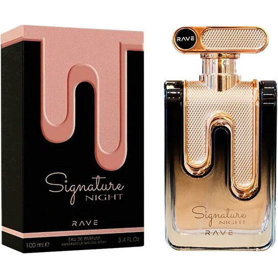 Lattafa Ladies Rave Signature Night EDP Spray 3.4 oz Fragrances (Wholesale) - Luxurious Fragrance Available Online in Hong Kong & China