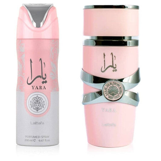 Lattafa Ladies Yara 2pcs EDP Gift Set Fragrances (Wholesale) - Luxurious Fragrance Available Online in Hong Kong & China