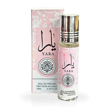 Lattafa Ladies Yara Rollerball Perfume Oil 0.34 oz - Luxurious Fragrance Available Online in Hong Kong & China