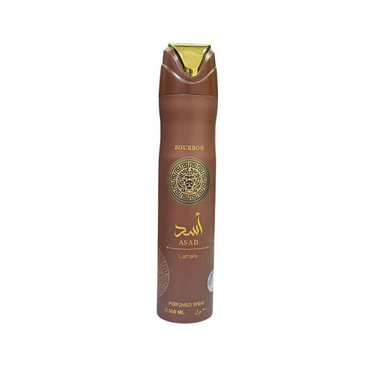 Lattafa Men's Asad Bourbon Deodorant Spray 10.0 oz Fragrances - Luxurious Fragrance Available Online in Hong Kong & China