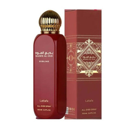 Lattafa Men's Bade'e Al Oud Sublime Body Spray 5.0 oz - Luxurious Fragrance Available Online in Hong Kong & China