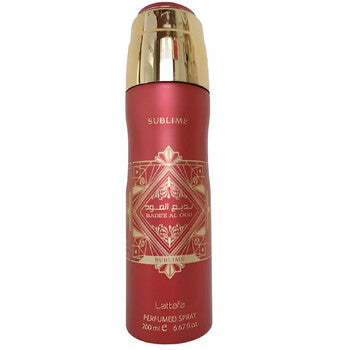 Lattafa Men's Bade'e Al Oud Sublime Body Spray 6.7 oz Fragrances (Wholesale) - Luxurious Fragrance Available Online in Hong Kong & China