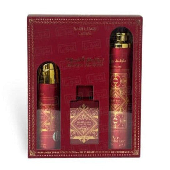 Lattafa Men's Bade'e Al Oud Sublime Gift Set - Luxurious Fragrance Available Online in Hong Kong & China
