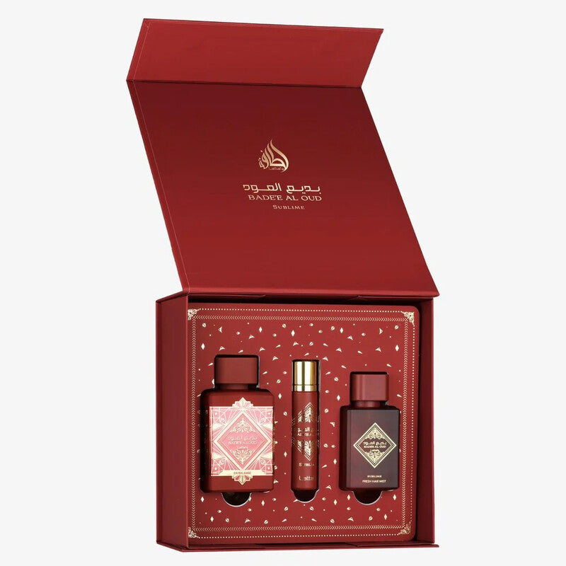 Lattafa Men's Bade'e Al Oud Sublime Gift Set Fragrances (Wholesale) - Luxurious Fragrance Available Online in Hong Kong & China