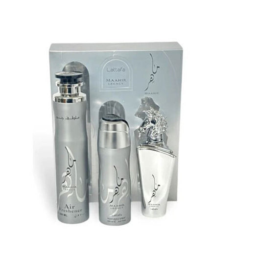 Lattafa Men's Maahir Legacy Gift Set - Luxurious Fragrance Available Online in Hong Kong & China