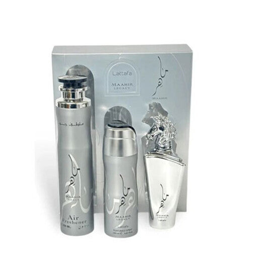 Lattafa Men's Maahir Legacy 3pcs EDP Gift Set Fragrances (Wholesale) - Luxurious Fragrance Available Online in Hong Kong & China