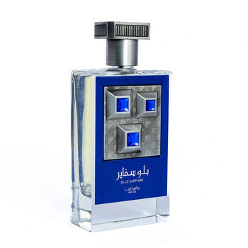 Lattafa Men's Pride Blue Sapphire EDP Spray 3.4 oz Fragrances (Wholesale) - Luxurious Fragrance Available Online in Hong Kong & China