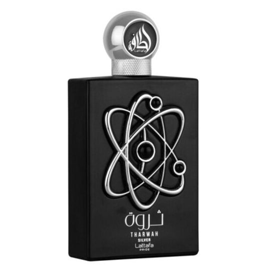 Lattafa Men's Tharwah Silver EDP Spray 3.4 oz (Tester) Fragrances - Luxurious Fragrance Available Online in Hong Kong & China