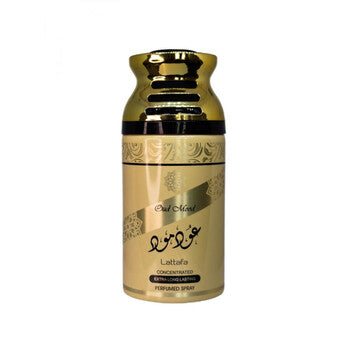 Lattafa Oud Mood Concentrated Deodorant 8.4 oz - Luxurious Fragrance Available Online in Hong Kong & China