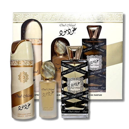 Lattafa Oud Mood Gift Set Fragrances (Wholesale) - Luxurious Fragrance Available Online in Hong Kong & China