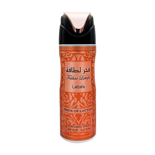 Lattafa Ladies Pride Of Lattafa Fakhar Deodorant Spray 6.7 oz Fragrances (Wholesale) - Luxurious Fragrance Available Online in Hong Kong & China