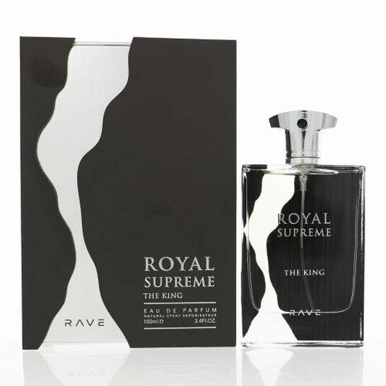 Lattafa Rave Royal Supreme The King EDP Spray 3.4 oz Fragrances (Wholesale) - Luxurious Fragrance Available Online in Hong Kong & China