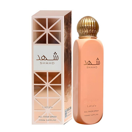 Lattafa Shahd Body Spray 5.0 oz - Luxurious Fragrance Available Online in Hong Kong & China