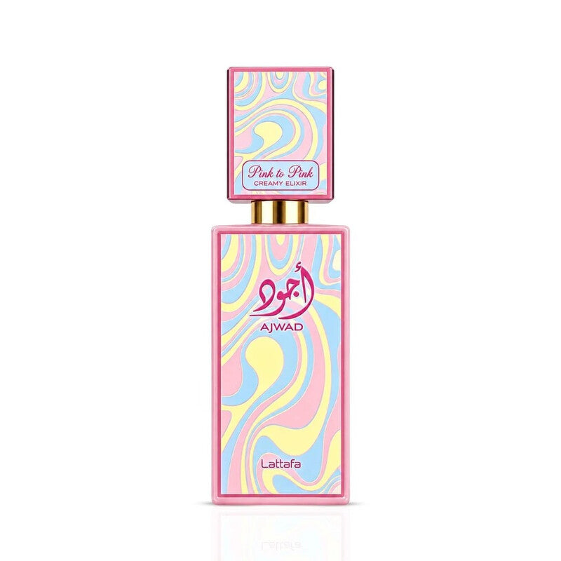 Lattafa Unisex Ajwad Pink to Pink Creamy Elixir EDP Body Spray Spray 2.0 oz Fragrances - Luxurious Fragrance Available Online in Hong Kong & China