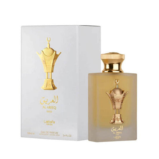 Lattafa Unisex Al Areeq Gold EDP 3.4 oz Fragrances (Wholesale) - Luxurious Fragrance Available Online in Hong Kong & China