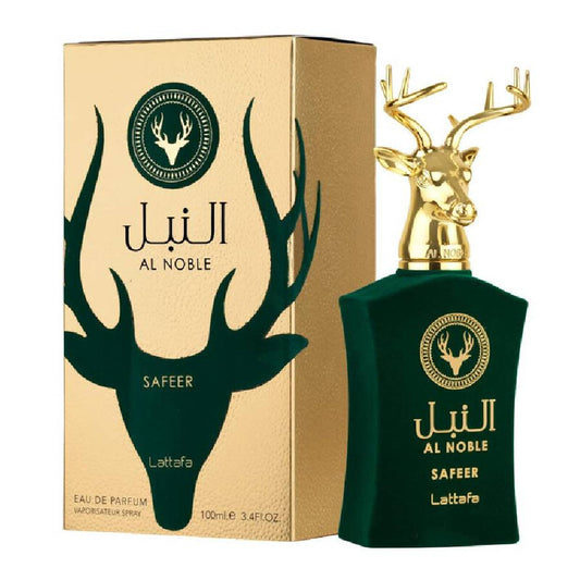 Lattafa Unisex Al Noble Safeer EDP Spray 3.4 oz Fragrances (Wholesale) - Luxurious Fragrance Available Online in Hong Kong & China