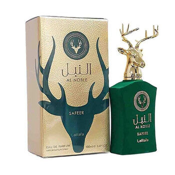 Lattafa Unisex Al Noble Safeer Green EDP 3.4 oz - Luxurious Fragrance Available Online in Hong Kong & China