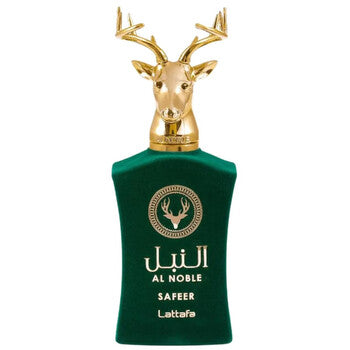 Lattafa Unisex Al Noble Safeer Green EDP 3.4 oz - Luxurious Fragrance Available Online in Hong Kong & China