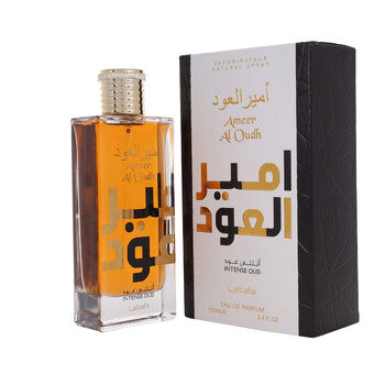 Lattafa Unisex Ameer Al Oudh Intense Oud EDP Spray 3.4 oz - Luxurious Fragrance Available Online in Hong Kong & China