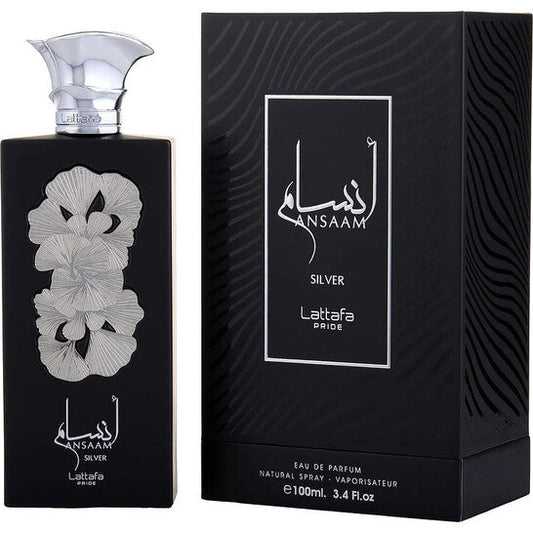 Lattafa Unisex Ansaam Silver EDP Spray 3.4 oz Fragrances (Wholesale) - Luxurious Fragrance Available Online in Hong Kong & China
