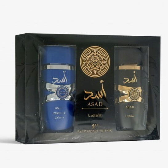 Lattafa Unisex Asad Set Gift Set - Luxurious Fragrance Available Online in Hong Kong & China