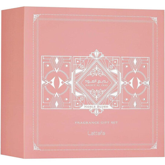 Lattafa Unisex Badee Al Oud 3pcs EDP Gift Set Fragrances - Luxurious Fragrance Available Online in Hong Kong & China