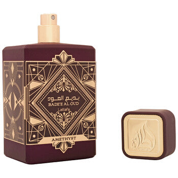 Lattafa Unisex Bade'e Al Oud Amethyst EDP Spray 3.38 oz - Luxurious Fragrance Available Online in Hong Kong & China