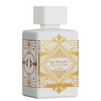 Lattafa Unisex Bade'e Al Oud Honor & Glory EDP Spray 3.4 oz - Luxurious Fragrance Available Online in Hong Kong & China