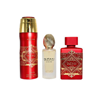 Lattafa Men's Bade'e Al Oud Sublime Gift Set - Luxurious Fragrance Available Online in Hong Kong & China